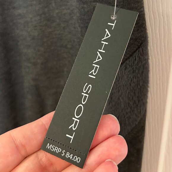 Tahari Sport Sweatpants NWT, Gray 2X - Picture 8 of 9